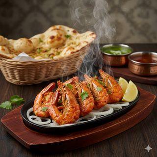 Gamberi al tandoor