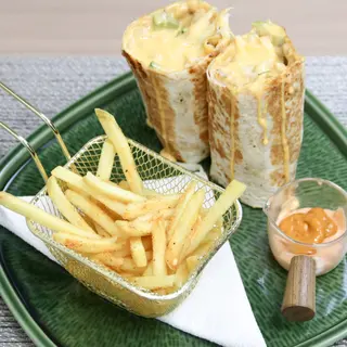 Chicken burrito 
