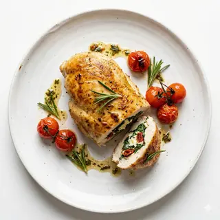 Pechuga De Pollo Rellena