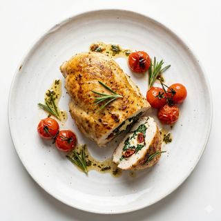 Pechuga De Pollo Rellena
