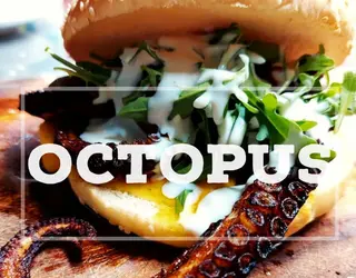 Octopus burger