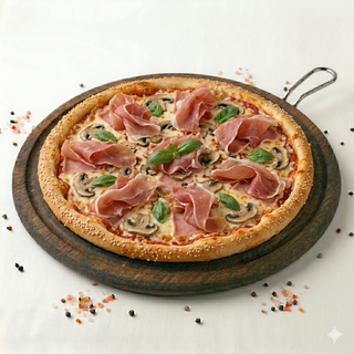 Pizza Prosciutto e Fungi