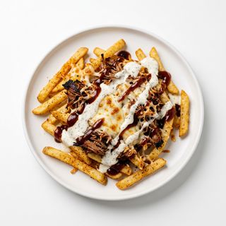 Patatas Con Carne Deshilachada
