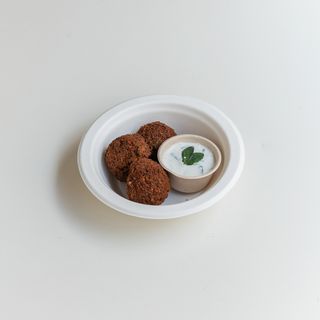 Porzione di falafel