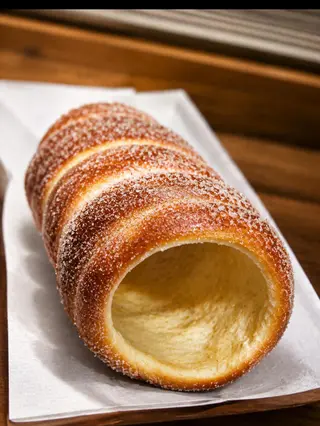 Chimney Cake De Azúcar Avainillado