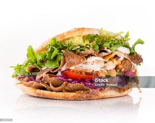 21 Panino kebab menù