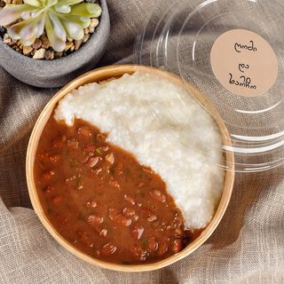 ღომი და ლობიო 500გრ