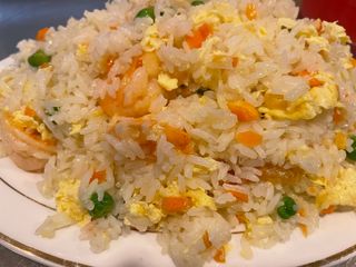 Arroz Frito Con Gambas