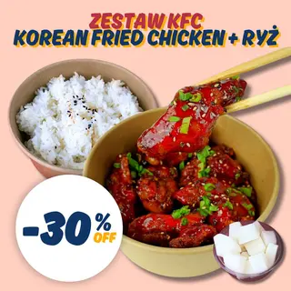 Sweet&spicy chicken i ryż