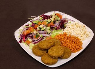 Piatto falafel