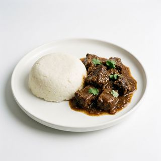 Beef and Ugali