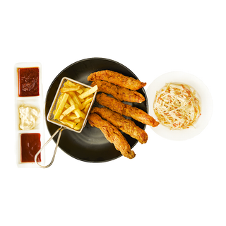 Crispy Strips with Chips