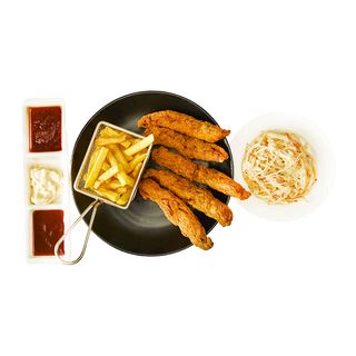 Crispy Strips with Chips