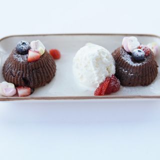 Шоколадный фондан