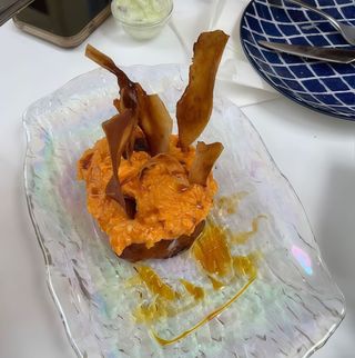 Batata Con Almogrote 