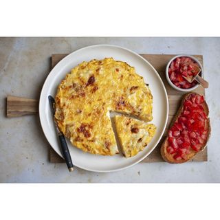 Spanish Omelet With Bread