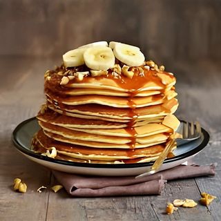 Američke palačinke sa nugat kremom