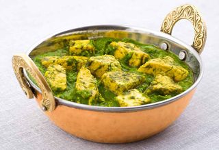 Palak paneer