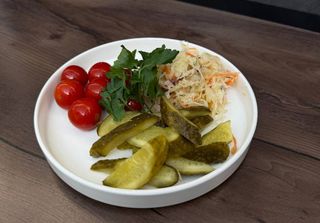 Асорті маринованих овочів 300г