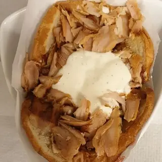Kebab Solo Carne Y Salsa