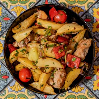 ოჯახური (ქათმის ხორცით)