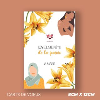 Carte de Voeux 8 Mars