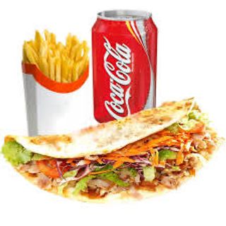Menú Pizza Turca Con Patatas