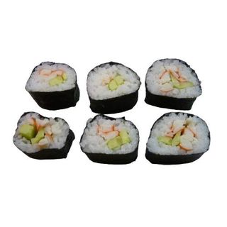 Uramaki Surimi con Nabo y Pepino Individual