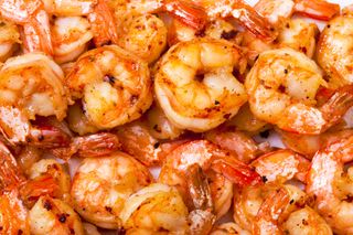 Tapa de gambas (ración)