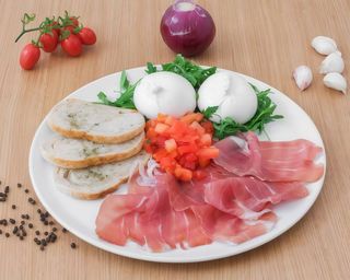 Burrata Jamón Parma (Double)