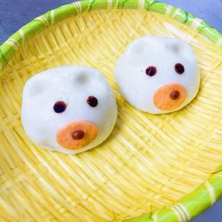 D07 Panini al vapore con ripieno  - 2 pezzi