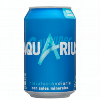 Aquarius Limón lata 330ml.