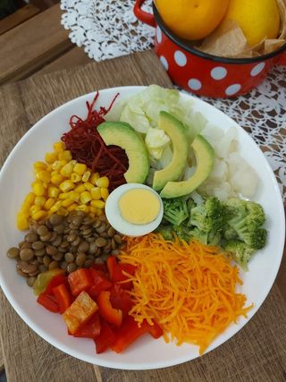 Napravi sam svoju salatu - Srednja salata