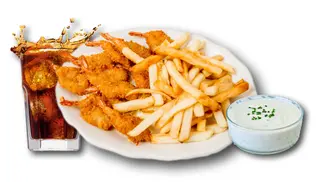 Meniu Creveti and Chips XL 0.5kg #allnatural