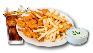 Meniu Creveti and Chips XL 0.5kg #allnatural