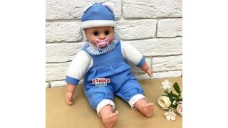 Мягкий пупс с соской