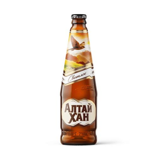 Пиво бутылочное Алтай Хан (0,44 л.)