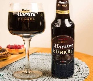 Cerveja Mahou Maestra Dunkel(Negra) 33cl