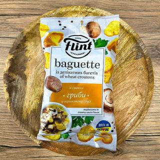  Sucharki Flint Baguette Grzyby w Śmietance 60g Opak
