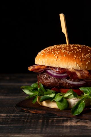 Hamburguesa de black Angus