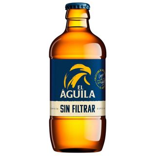 El Águila Cerveza Sin Filtrar Botellín 33Cl