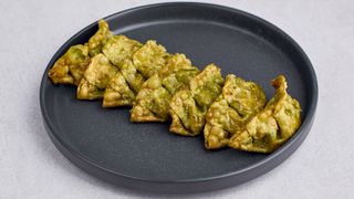 UFO zielone pierogi gyoza szpinak & edamame