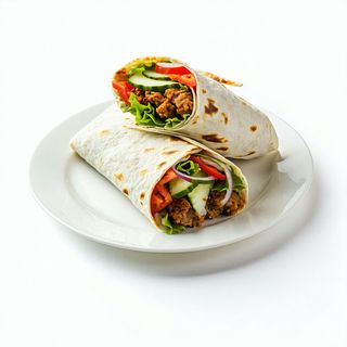 Shesh kebab wrap