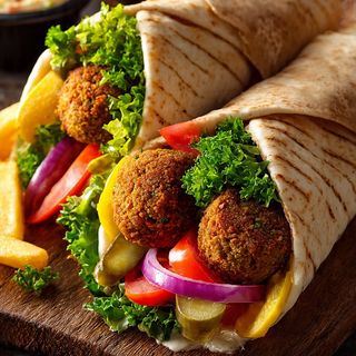 Falafel roll