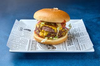 Smash burger clasic triple