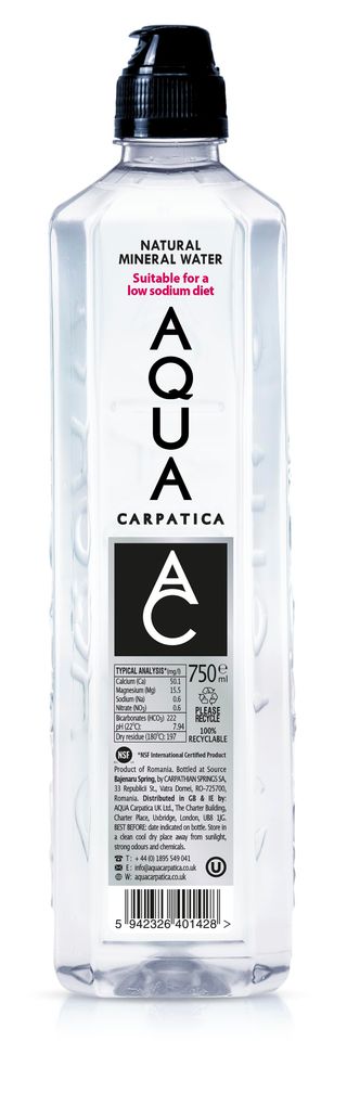 Aqua Carpatica gazowana 330 ml