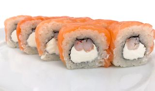 Филадельфия с креветками (8шт)