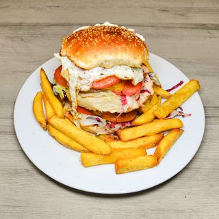 Maxi manzo gustoso burger