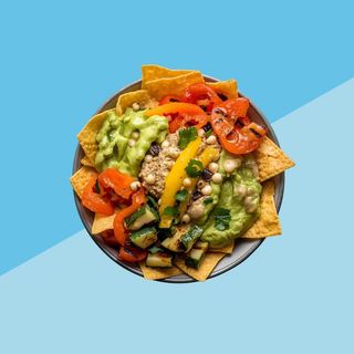 Nachos con verdure