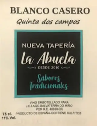 Vino Casero Blanco (750 Ml.)